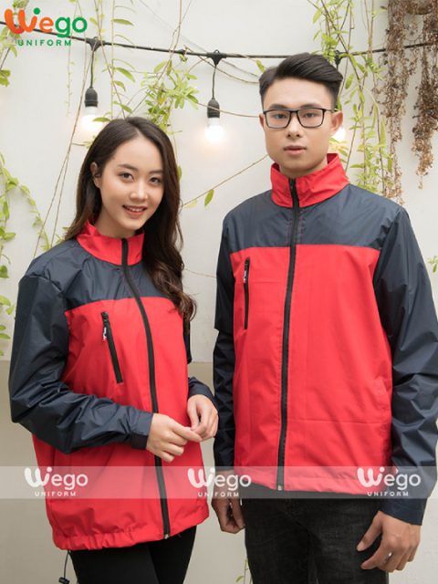 Áo khoác gió đồng phục AK0011