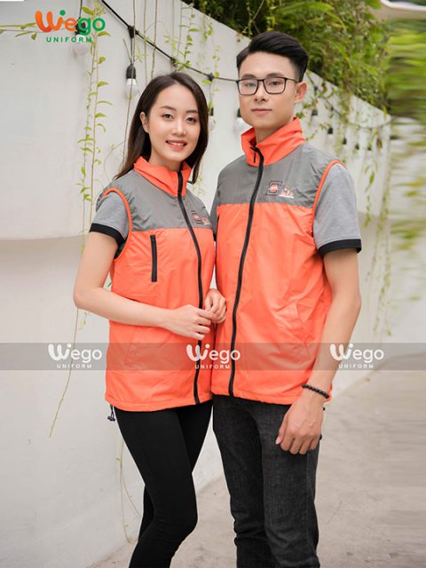 Áo khoác gió đồng phục cao cấp AK0026