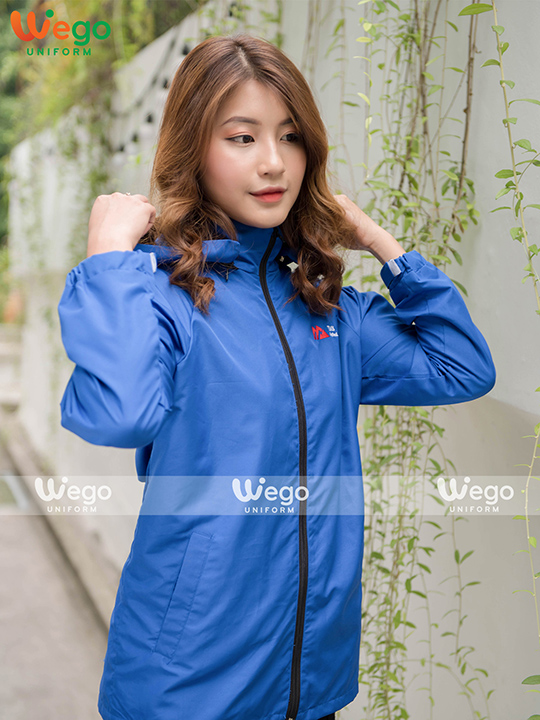 Áo khoác gió đồng phục cao cấp AK0027