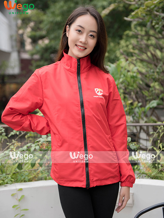 Áo khoác gió đồng phục cao cấp AK0028