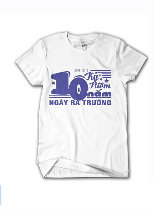 Đồng phục họp lớp áo cổ tròn mẫu 2