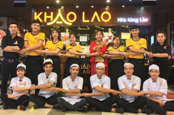 Áo phông đồng phục nhà hàng Lào