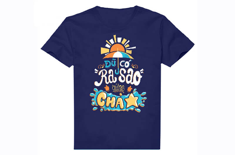 Áo phông đồng phục nhóm mẫu 1