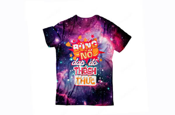 Áo phông đồng phục nhóm mẫu 4