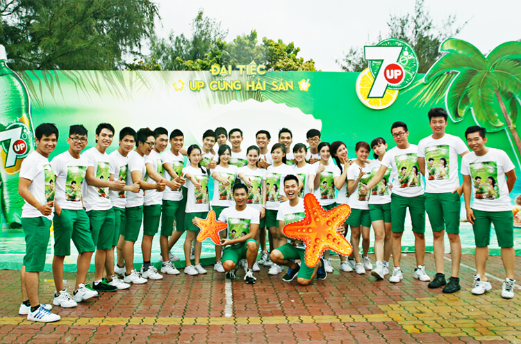 Áo phông sự kiện 7up