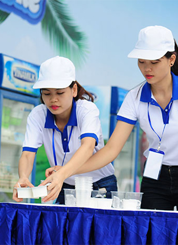 Đồng phục thun doanh nghiệp VINAMILK