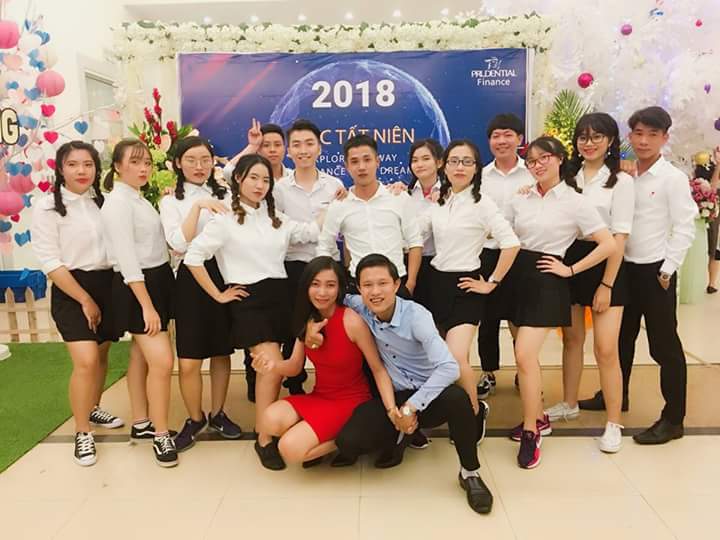 Đồng phục sơ mi công ty Prudential