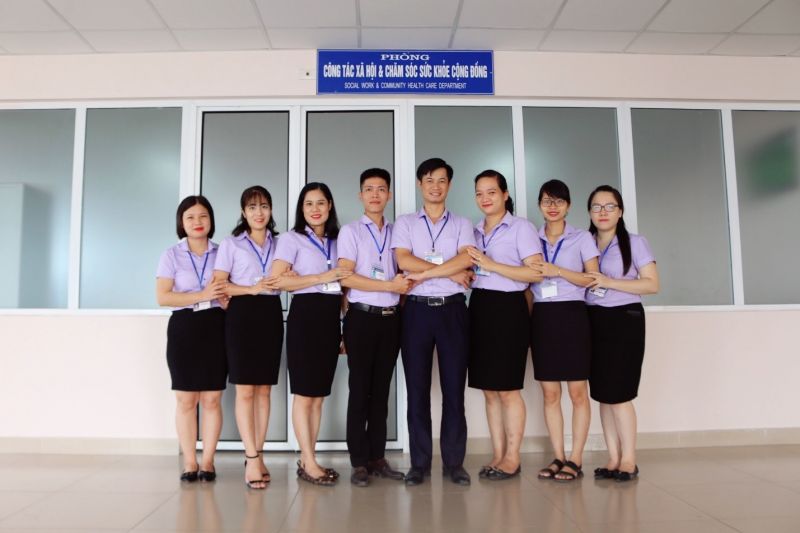 Đồng phục sơ mi cán bộ nhân viên bệnh viện Thái Nguyên