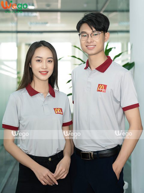 Áo phông đồng phục McDonald's-1