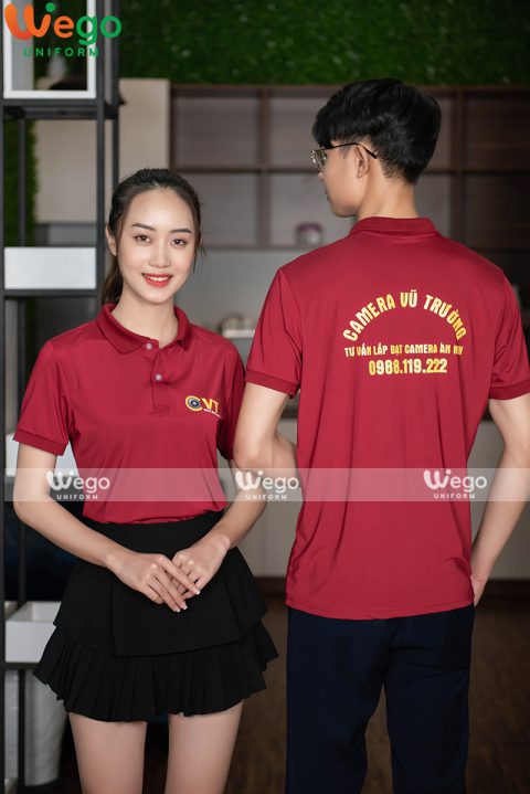 Áo thun phông đồng phục doanh nghiệp CCTV Services