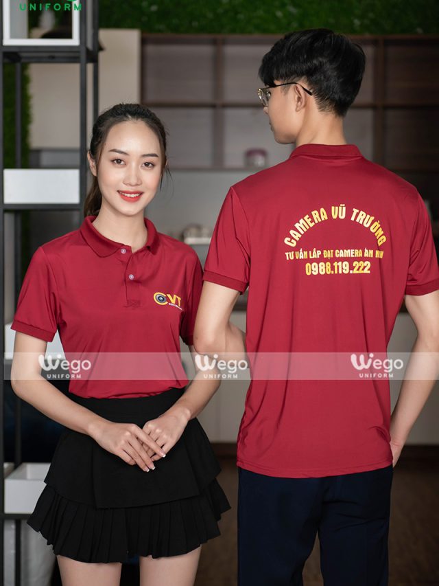Áo thun phông đồng phục doanh nghiệp CCTV Services