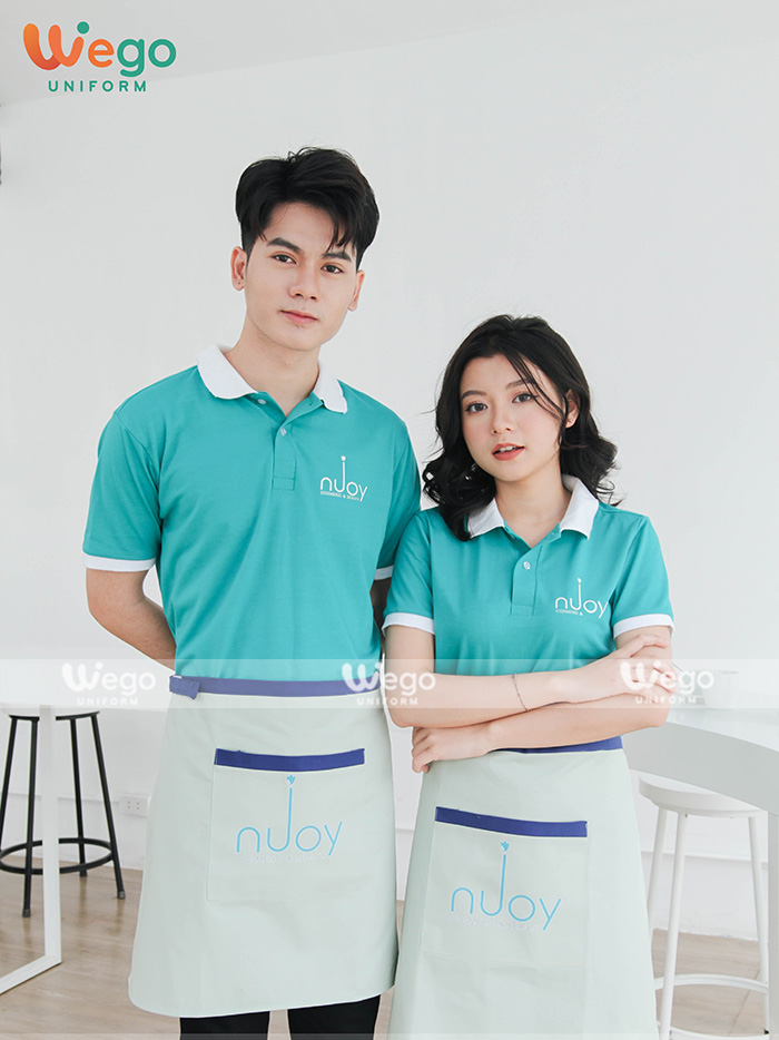 Tạp dề đồng phục nJoy-2 Tạp dề đồng phục nhân viên đẹp chất lượng