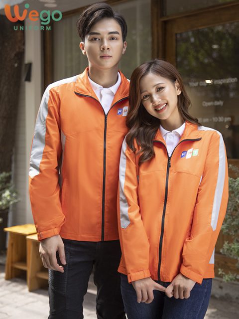 Áo khoác gió đồng phục FPT cao cấp-02