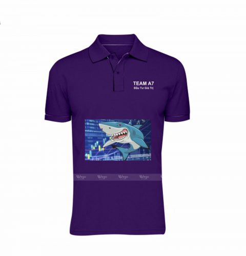 áo phông đồng phục màu tím