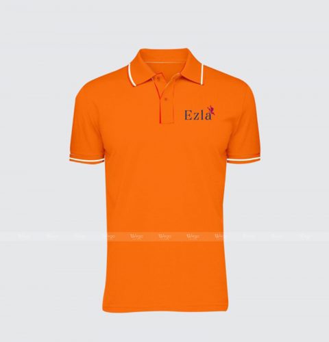 áo thun đồng phục màu cam