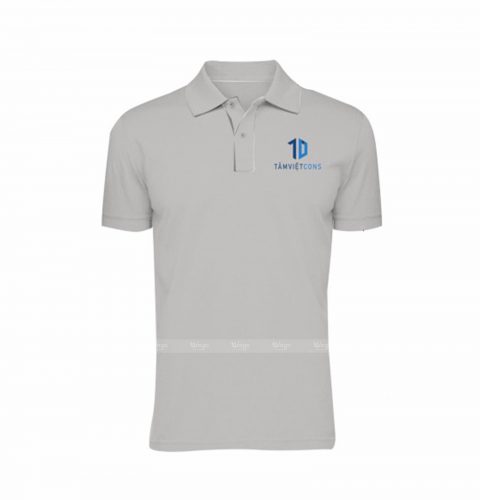 áo phông đồng phục màu xám