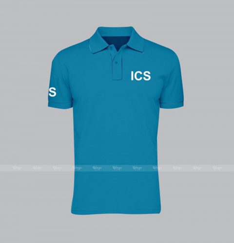 áo phông đồng phục xanh ya