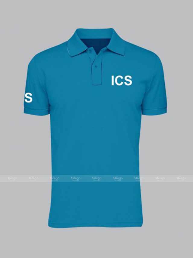 áo phông đồng phục xanh ya