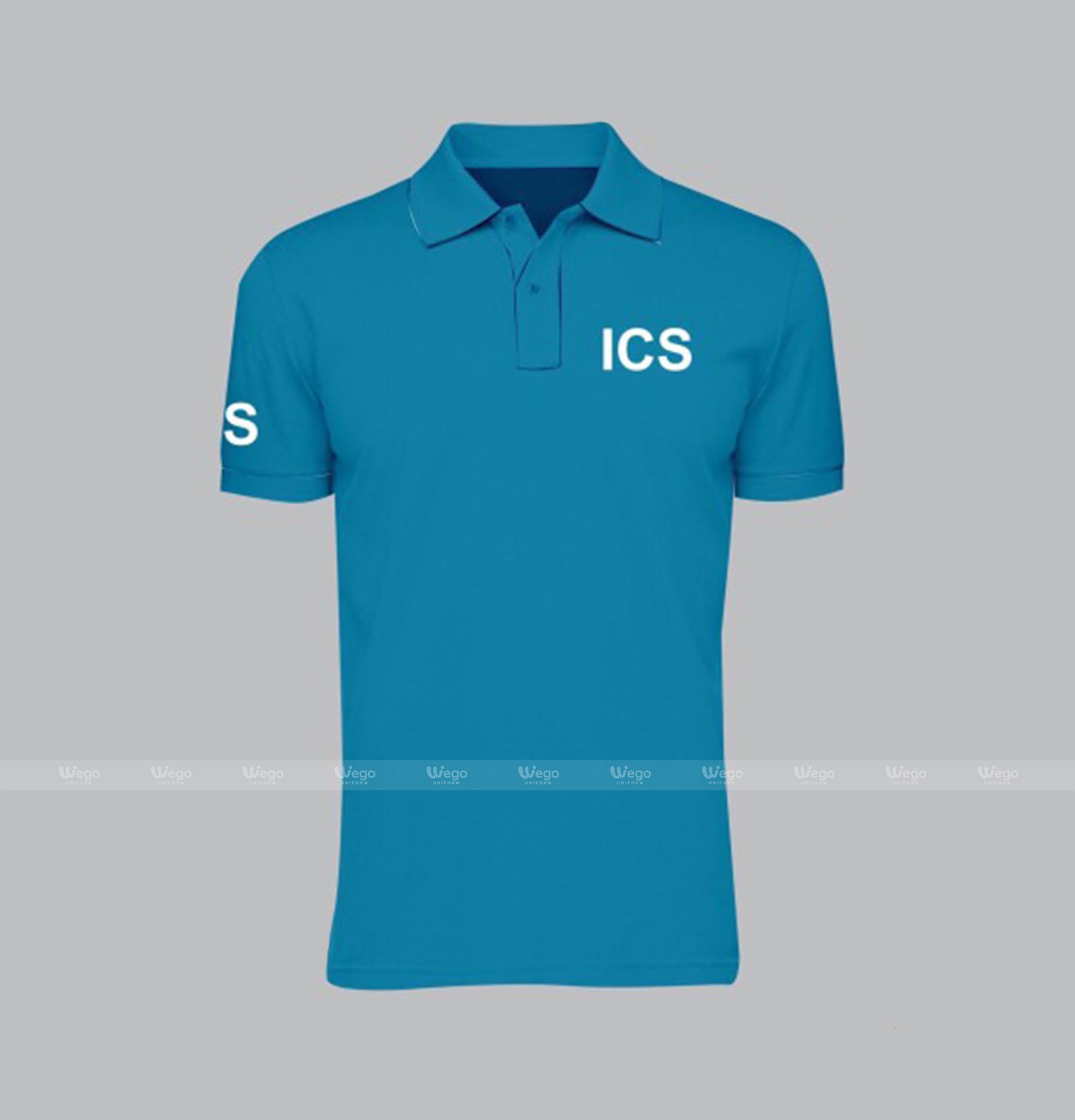 áo phông đồng phục xanh ya