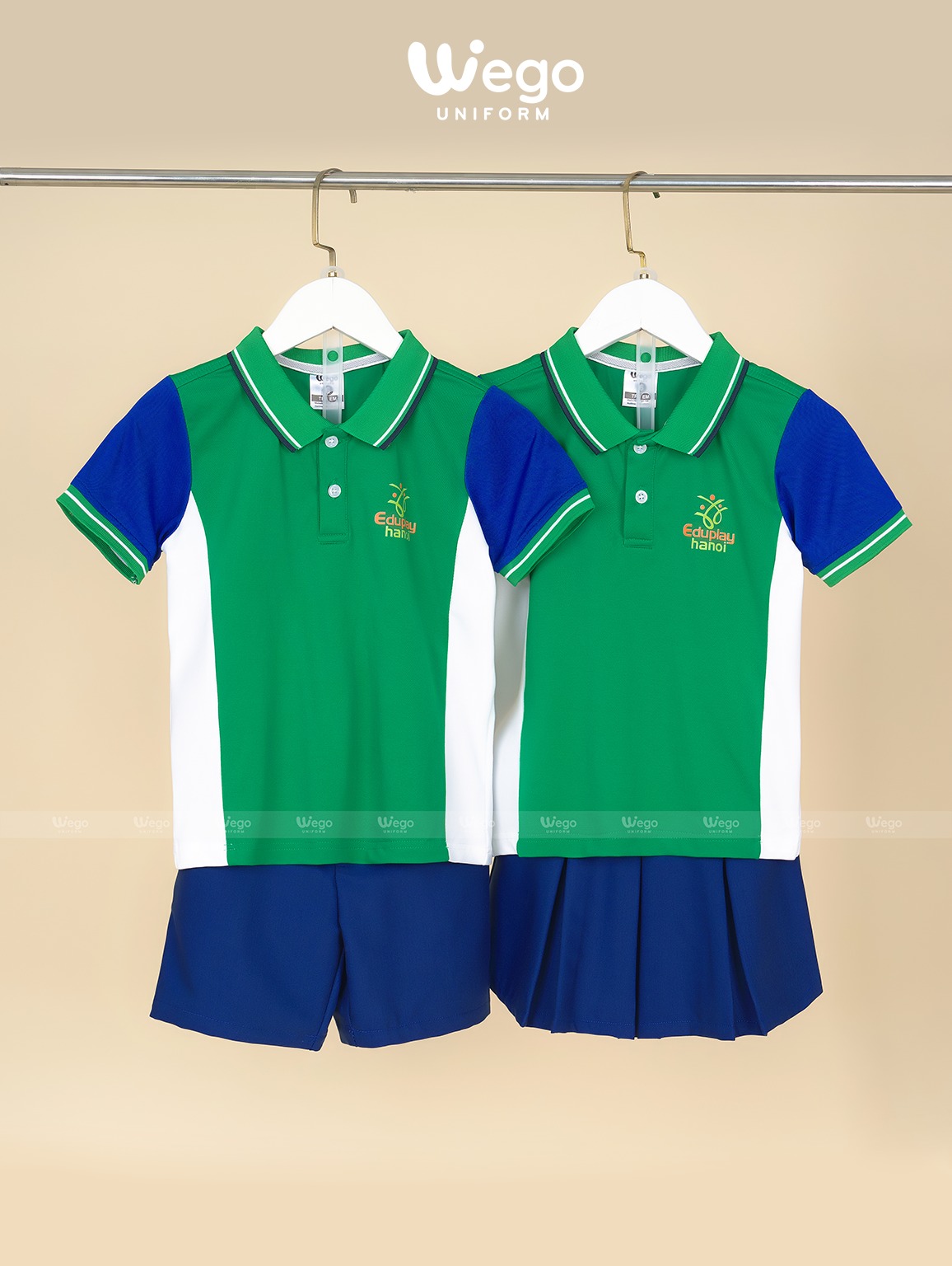 dong-phuc-mam-non-mau-xanh-ve-chai