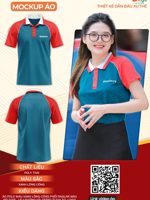 Mẫu đồng phục Domino's Pizza