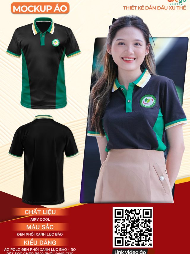 Mẫu đồng phục Tân Cương Xanh