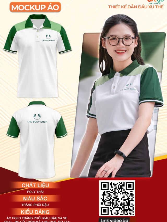 Mẫu đồng phục The Body Shop