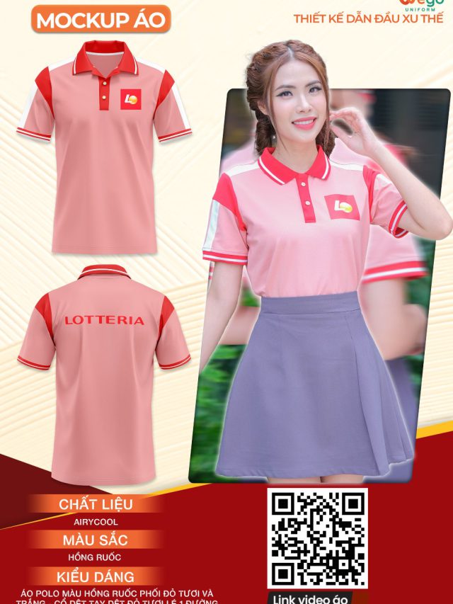 Mẫu đồng phục Lotteria