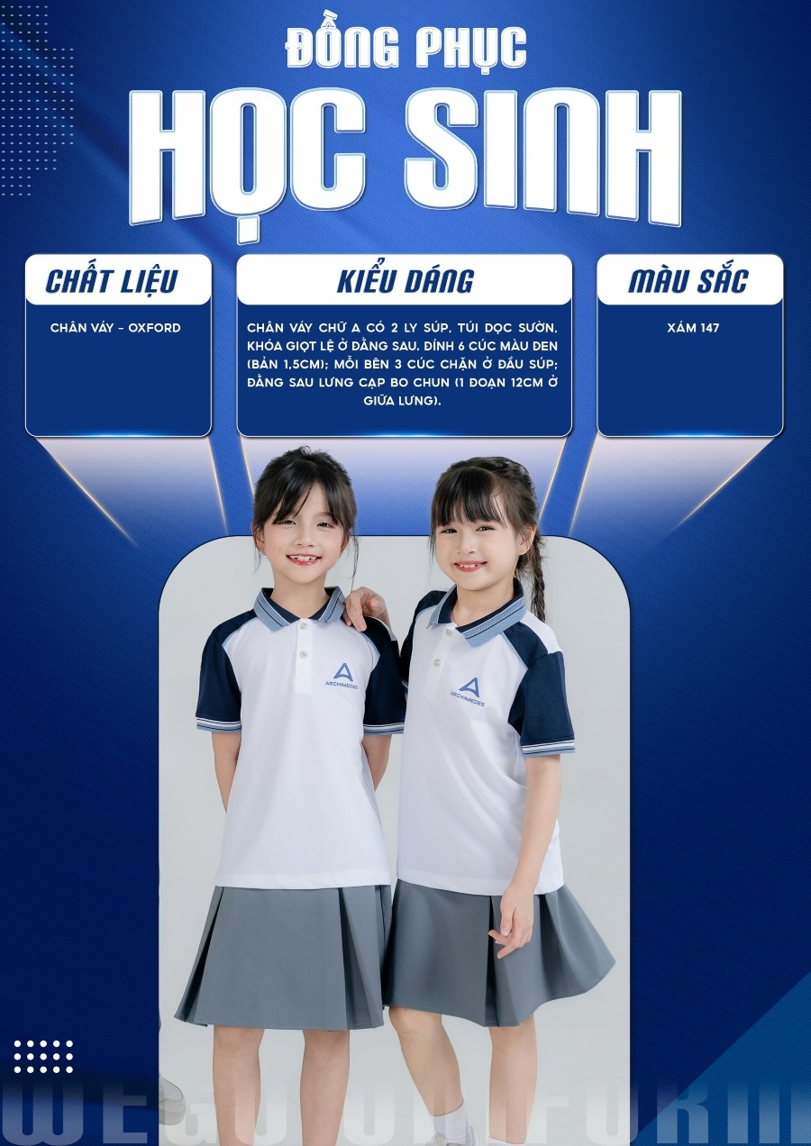 dong phuc hoc sinh Archimedes