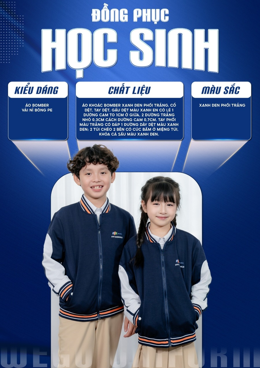dong phuc hoc sinh FPT