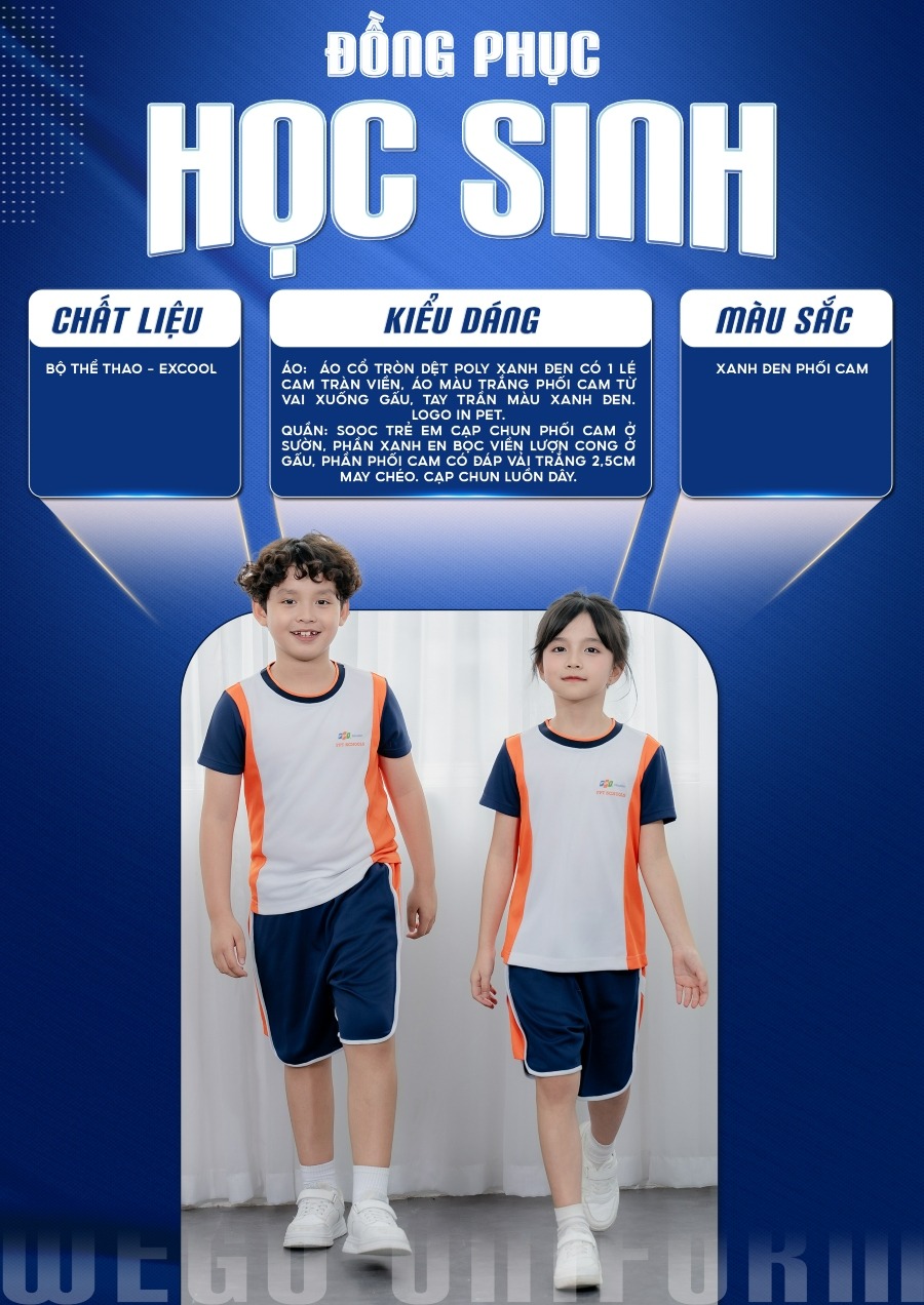 dong phuc hoc sinh FPT