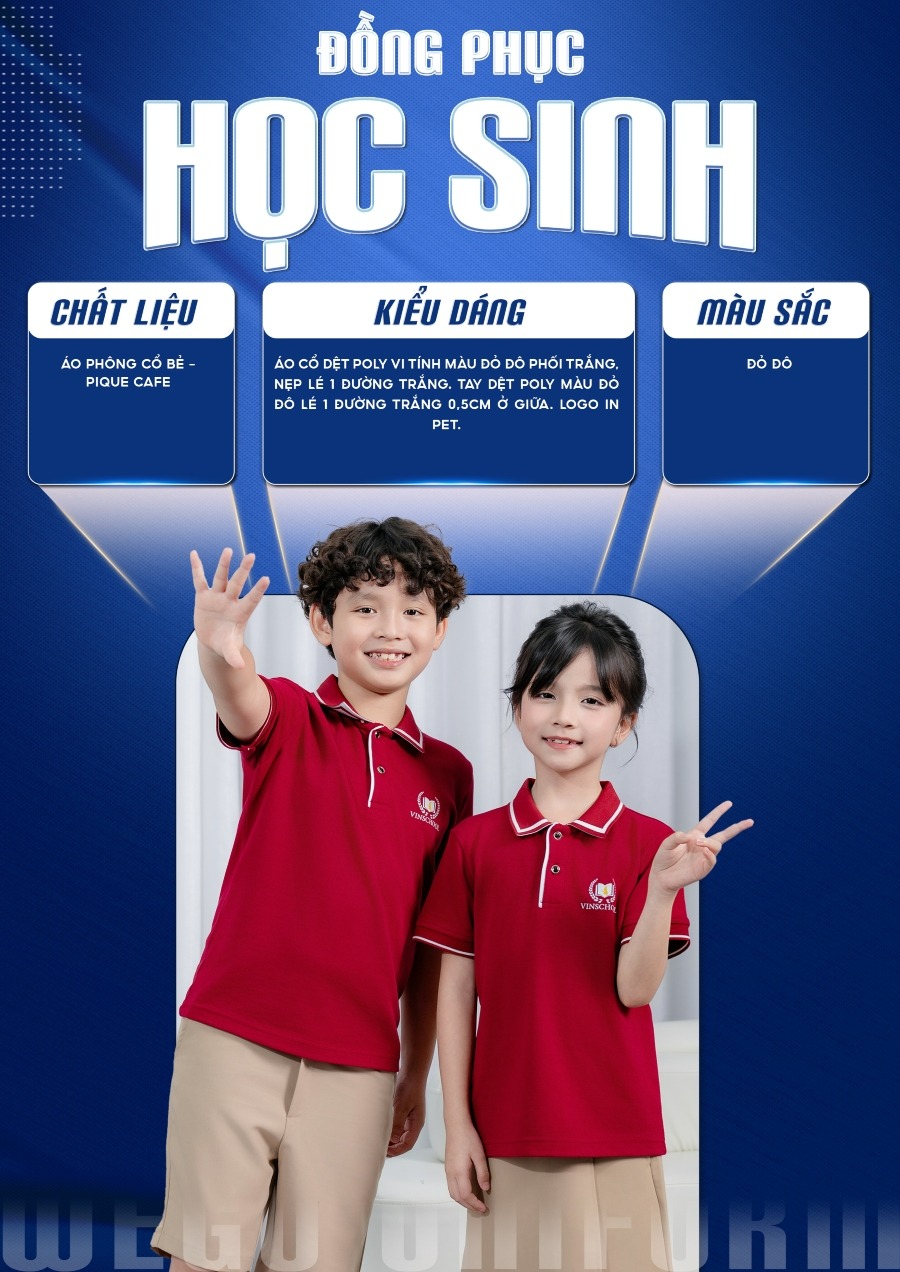 dong phuc hoc sinh Vinschool