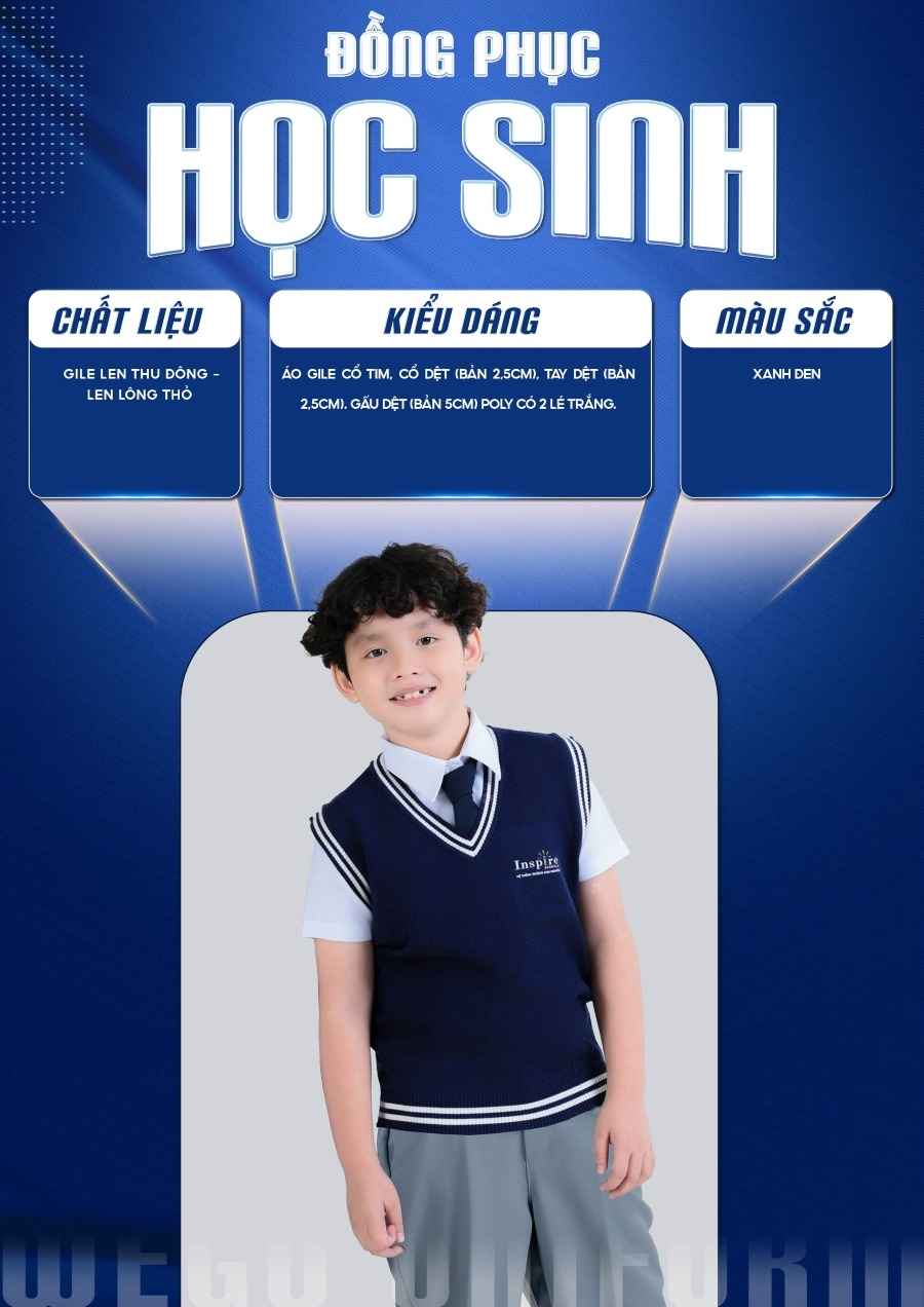 dong phuc hoc sinh inspire