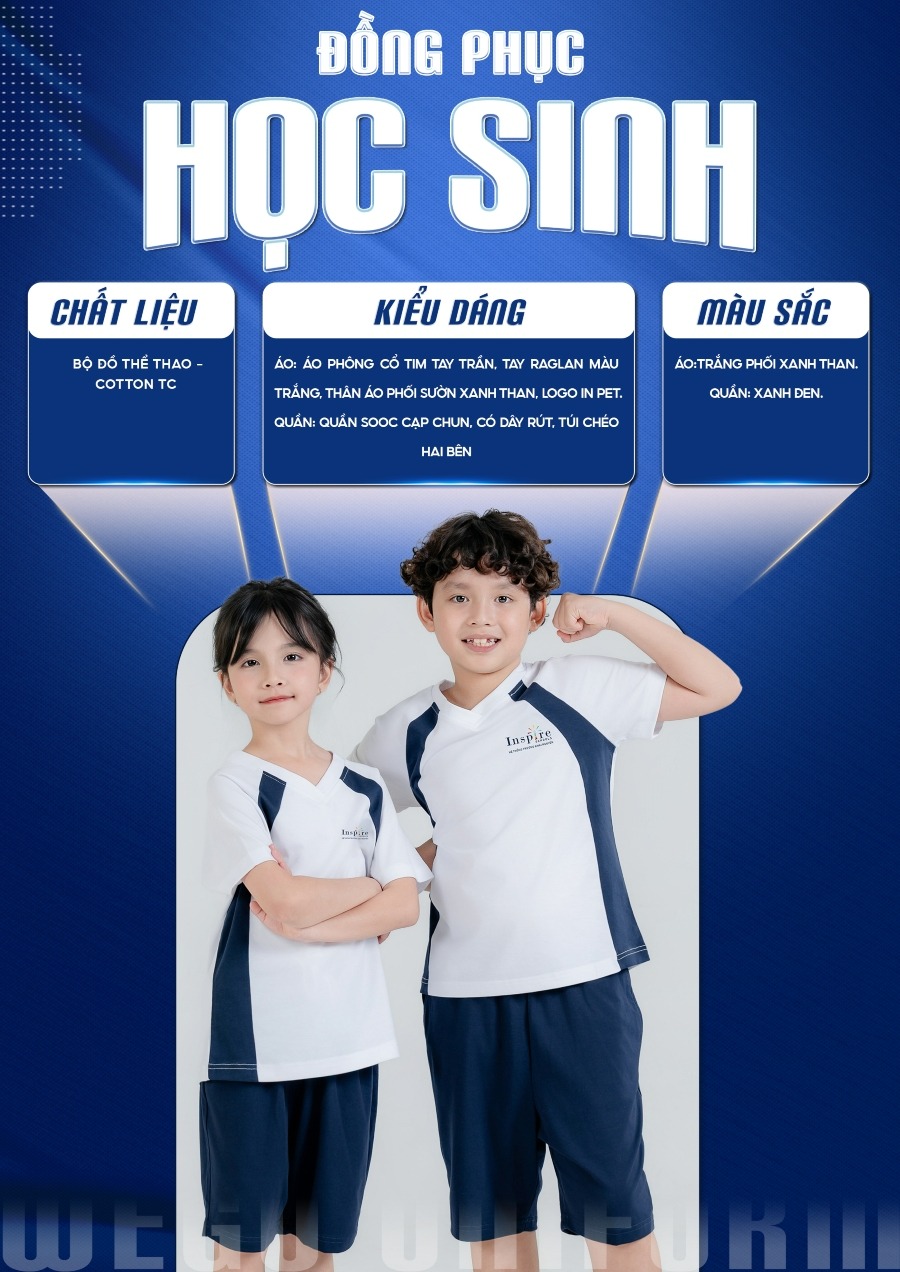 dong phuc hoc sinh inspire