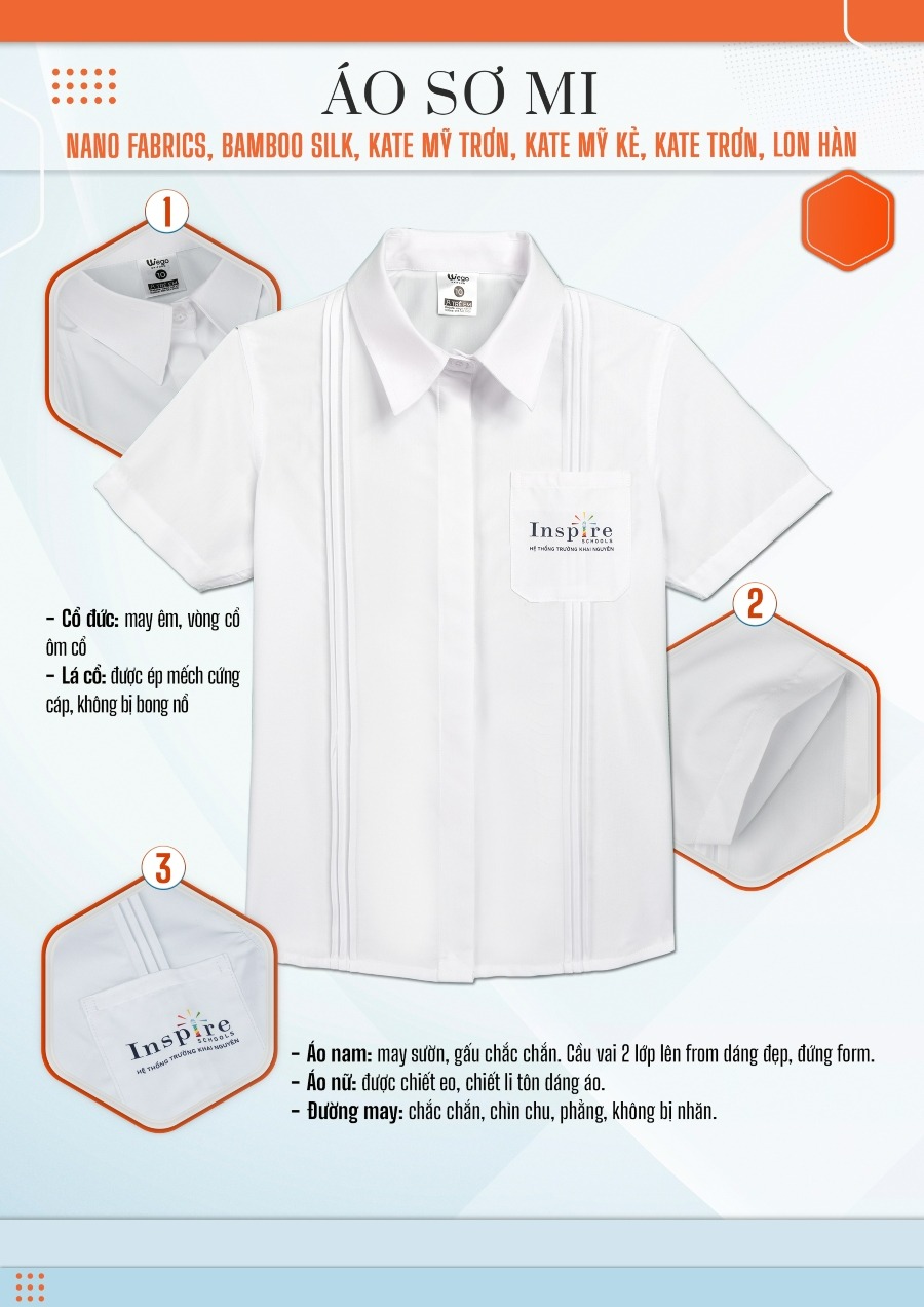 dong phuc hoc sinh inspire